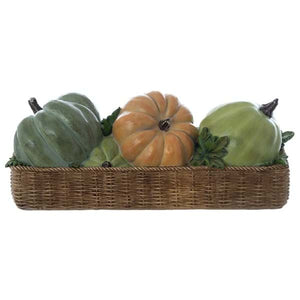 Cestino decorativo "Mèlange d'autunno"