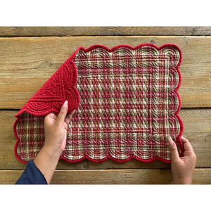 Tovagliette "Tartan Noel"