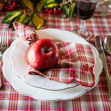 Carica l&#39;immagine nel visualizzatore di Gallery, Set 2 tovaglioli &quot;Tartan Noel&quot;
