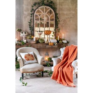 Plaid arancio