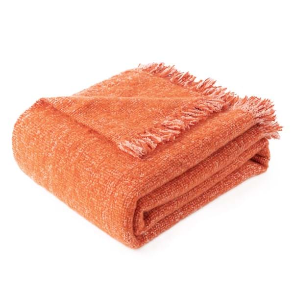 Plaid arancio