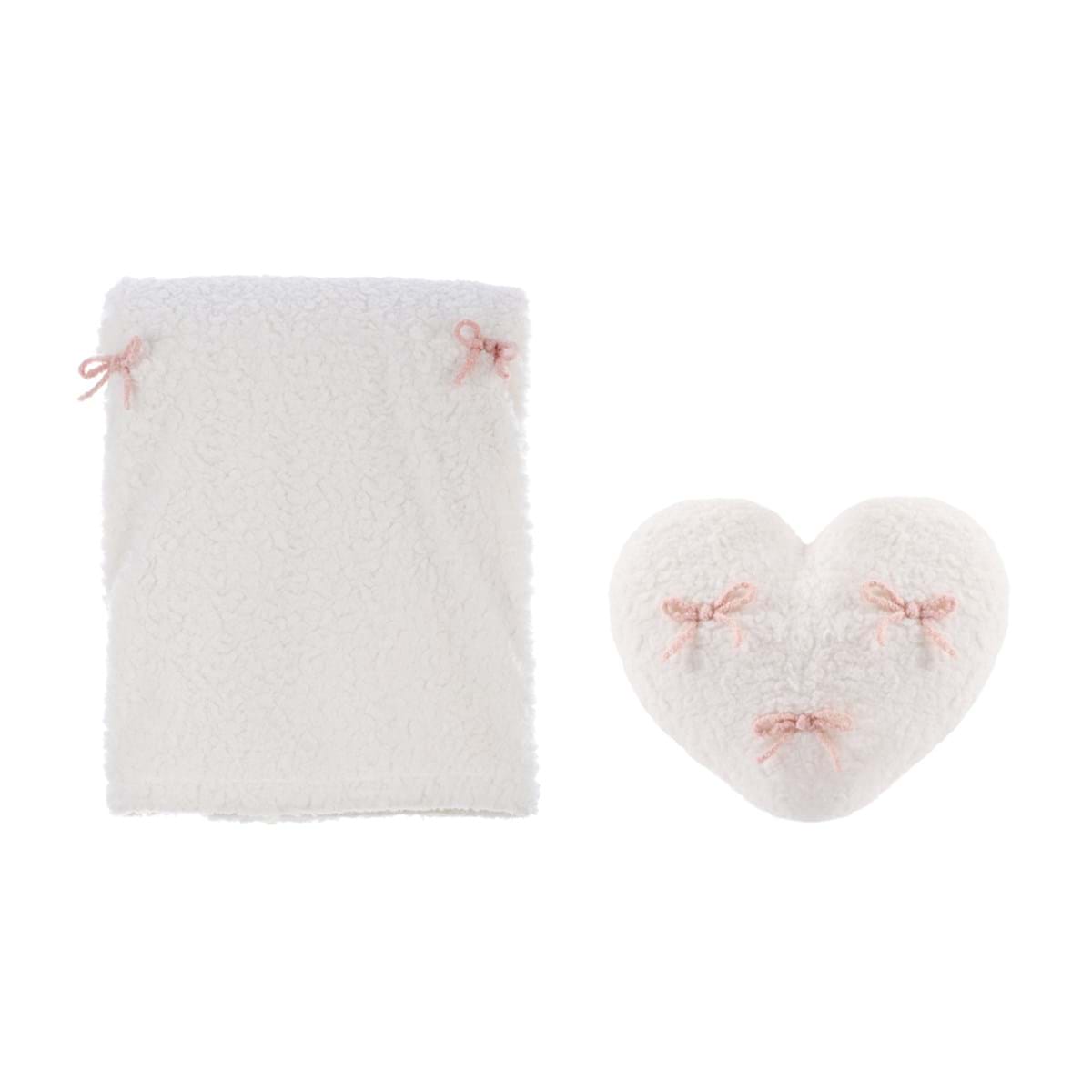 Set plaid e cuscino 