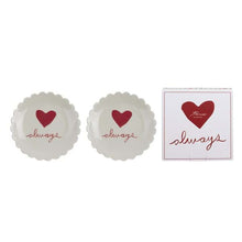 Carica l'immagine nel visualizzatore di Gallery, Set due piattini "Amor Aeternus"
