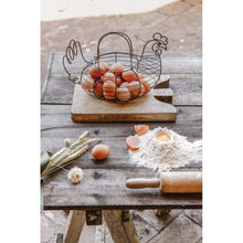 Carica l'immagine nel visualizzatore di Gallery, Cestino gallinella in metallo "Coco"
