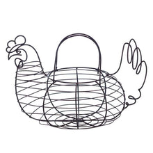 Carica l'immagine nel visualizzatore di Gallery, Cestino gallinella in metallo "Coco"
