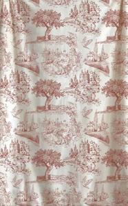 Plaid "Toile de jouy"