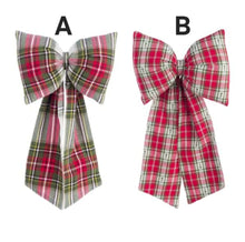 Carica l'immagine nel visualizzatore di Gallery, Fiocco decorativo tartan
